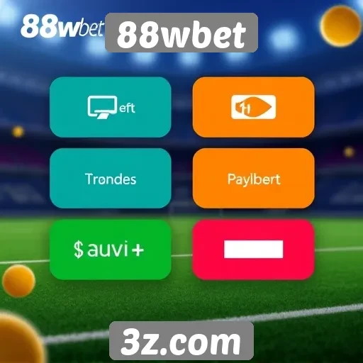 Métodos de pagamento suportados pela 88wbet